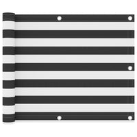 Thumbnail for Balkon-Sichtschutz Anthrazit und Weiß 75x400 cm Oxford-Gewebe