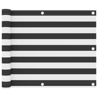 Thumbnail for Balkon-Sichtschutz Anthrazit und Weiß 75x600 cm Oxford-Gewebe