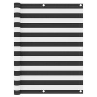 Thumbnail for Balkon-Sichtschutz Anthrazit und Weiß 120x500 cm Oxford-Gewebe