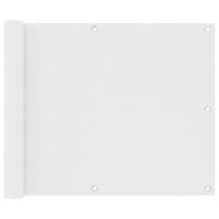 Thumbnail for Balkon-Sichtschutz Weiß 75x300 cm Oxford-Gewebe