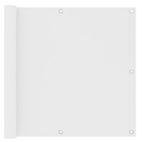 Thumbnail for Balkon-Sichtschutz Weiß 90x300 cm Oxford-Gewebe