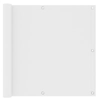 Thumbnail for Balkon-Sichtschutz Weiß 90x400 cm Oxford-Gewebe