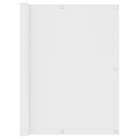 Thumbnail for Balkon-Sichtschutz Weiß 120x300 cm Oxford-Gewebe