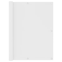 Thumbnail for Balkon-Sichtschutz Weiß 120x500 cm Oxford-Gewebe