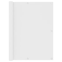 Thumbnail for Balkon-Sichtschutz Weiß 120x600 cm Oxford-Gewebe