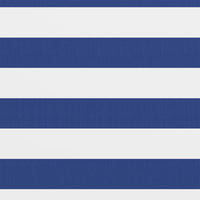 Thumbnail for Balkon-Sichtschutz Weiß und Blau 75x400 cm Oxford-Gewebe