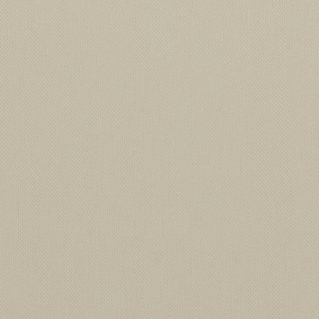 Balkon-Sichtschutz Beige 75x300 cm Oxford-Gewebe