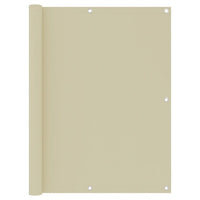 Thumbnail for Balkon-Sichtschutz Creme 120x600 cm Oxford-Gewebe