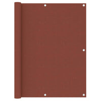 Thumbnail for Balkon-Sichtschutz Terracotta-Rot 120x400 cm Oxford-Gewebe