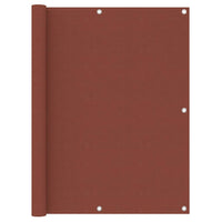 Thumbnail for Balkon-Sichtschutz Terracotta-Rot 120x500 cm Oxford-Gewebe