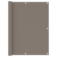 Thumbnail for Balkon-Sichtschutz Taupe 120x300 cm Oxford-Gewebe