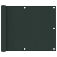 Thumbnail for Balkon-Sichtschutz Dunkelgrün 75x500 cm Oxford-Gewebe