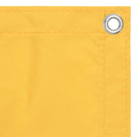 Thumbnail for Balkon-Sichtschutz Gelb 75x400 cm Oxford-Gewebe