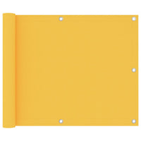 Thumbnail for Balkon-Sichtschutz Gelb 75x500 cm Oxford-Gewebe