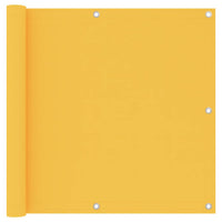 Thumbnail for Balkon-Sichtschutz Gelb 90x300 cm Oxford-Gewebe