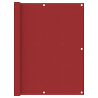 Thumbnail for Balkon-Sichtschutz Rot 120x500 cm Oxford-Gewebe