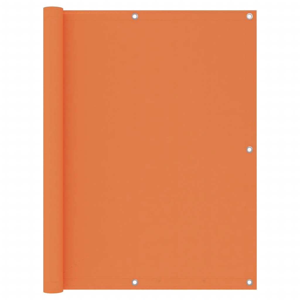 Balkon-Sichtschutz Orange 120x300 cm Oxford-Gewebe