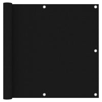 Thumbnail for Balkon-Sichtschutz Schwarz 90x500 cm Oxford-Gewebe