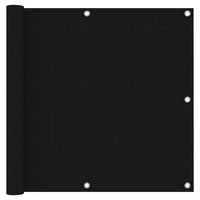 Thumbnail for Balkon-Sichtschutz Schwarz 90x600 cm Oxford-Gewebe