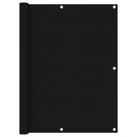 Thumbnail for Balkon-Sichtschutz Schwarz 120x400 cm Oxford-Gewebe