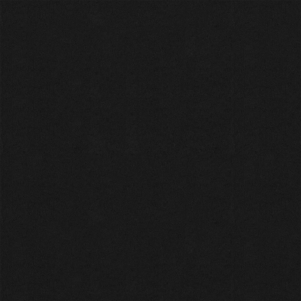 Balkon-Sichtschutz Schwarz 120x600 cm Oxford-Gewebe