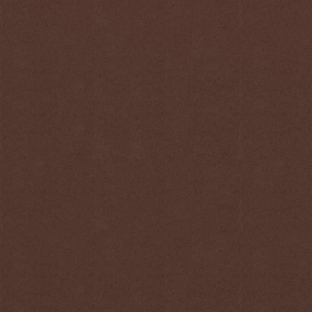 Balkon-Sichtschutz Braun 75x500 cm Oxford-Gewebe
