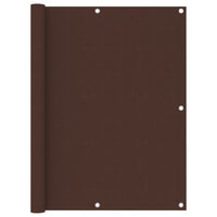 Thumbnail for Balkon-Sichtschutz Braun 120x300 cm Oxford-Gewebe