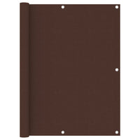 Thumbnail for Balkon-Sichtschutz Braun 120x400 cm Oxford-Gewebe