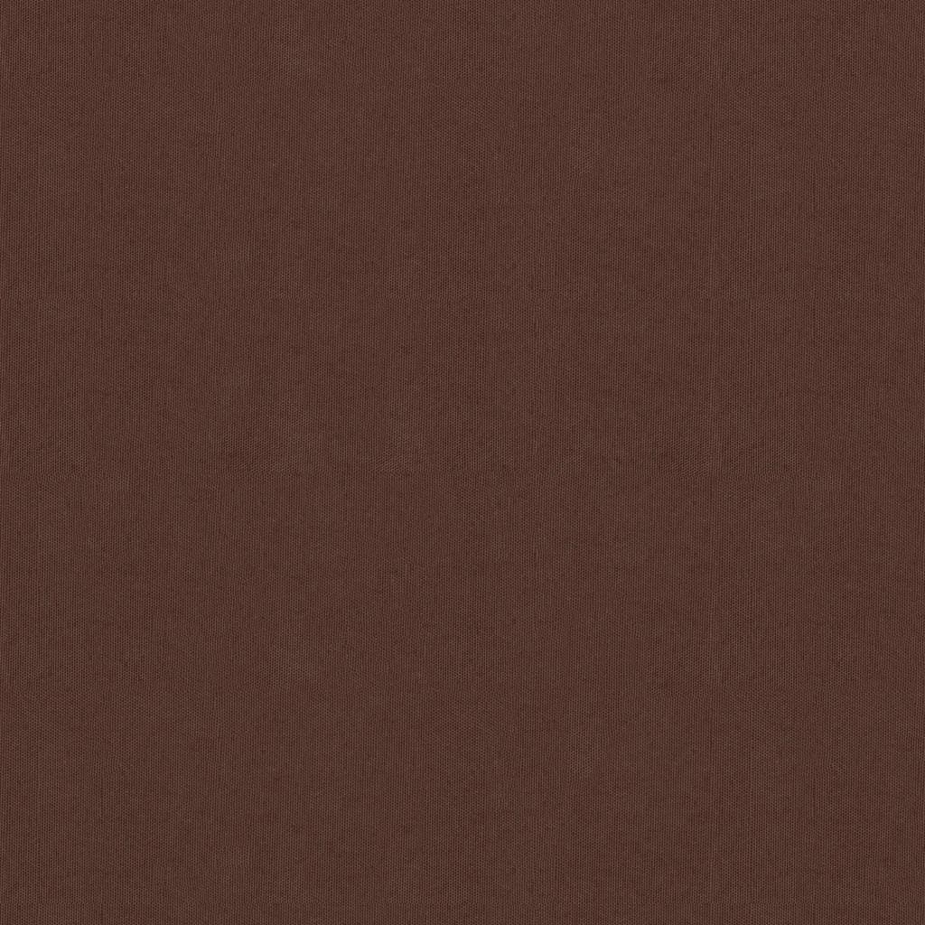 Balkon-Sichtschutz Braun 120x500 cm Oxford-Gewebe