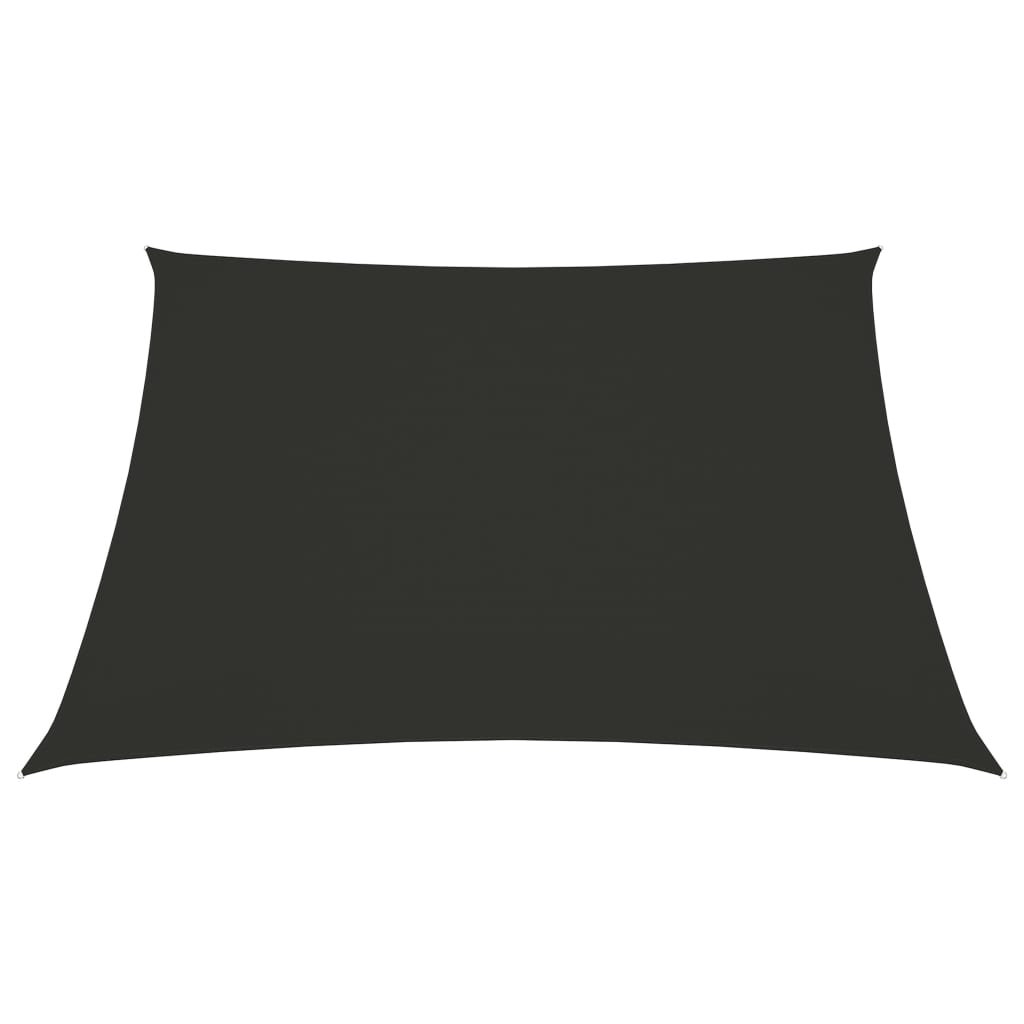 Sonnensegel Oxford-Gewebe Quadratisch 7x7 m Anthrazit