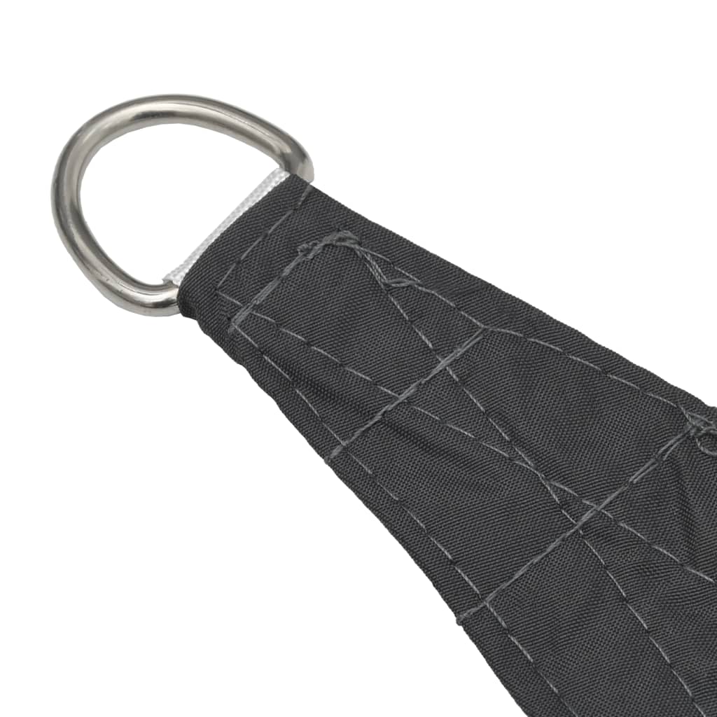 Sonnensegel Oxford-Gewebe Rechteckig 2x5 m Anthrazit