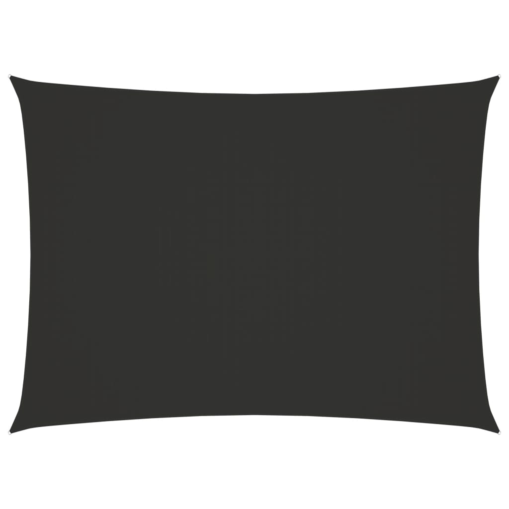 Sonnensegel Oxford-Gewebe Rechteckig 2,5x4,5 m Anthrazit