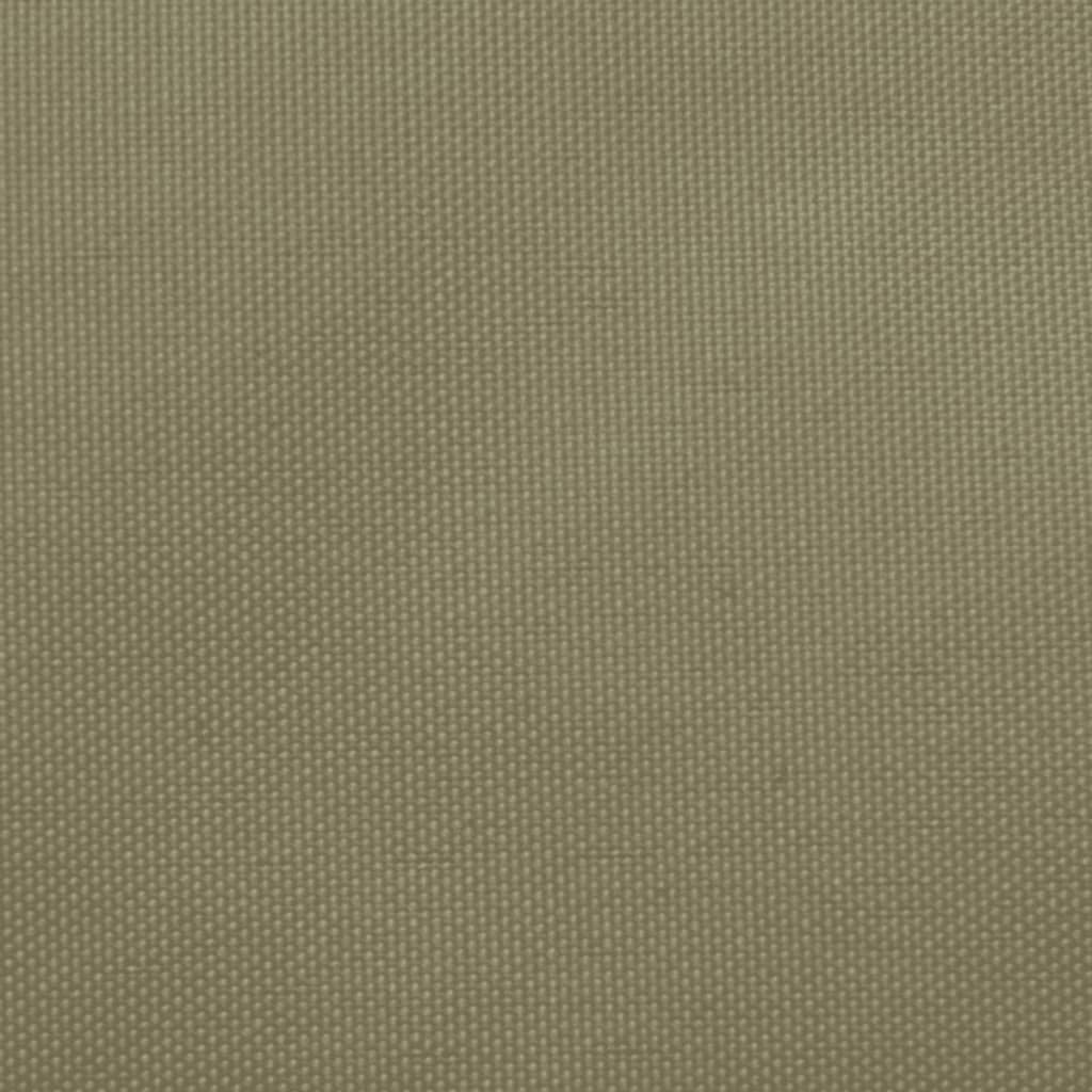 Sonnensegel Oxford-Gewebe Dreieckig 3x4x4 m Beige