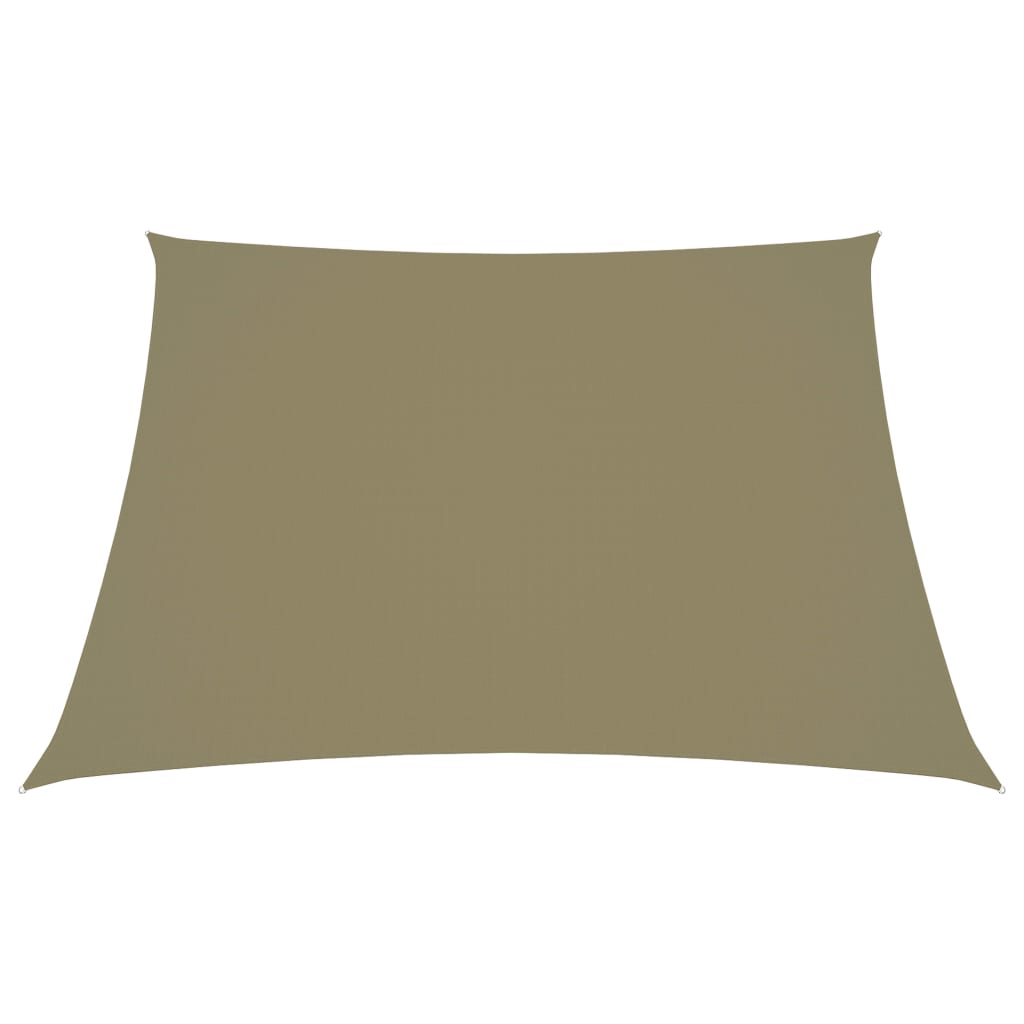 Sonnensegel Oxford-Gewebe Trapezförmig 3/4x3 m Beige