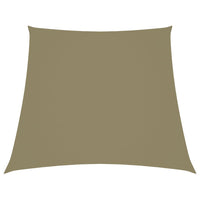 Thumbnail for Sonnensegel Oxford-Gewebe Trapezförmig 4/5x3 m Beige