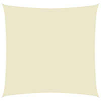 Thumbnail for Sonnensegel Oxford-Gewebe Quadratisch 7x7 m Cremeweiß