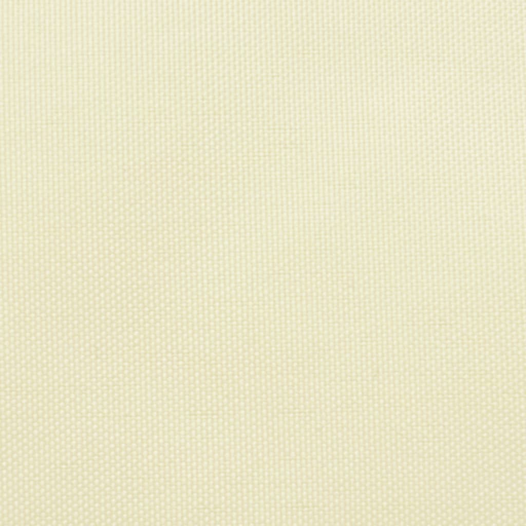 Sonnensegel Oxford-Gewebe Rechteckig 2,5x5 m Creme