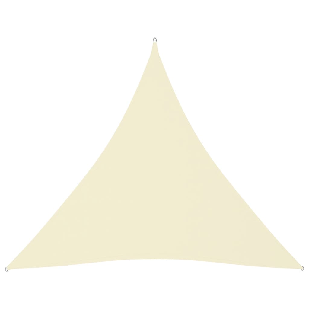Sonnensegel Oxford-Gewebe Dreieckig 4,5x4,5x4,5 m Creme