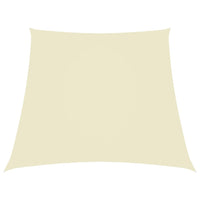 Thumbnail for Sonnensegel Oxford-Gewebe Trapezförmig 3/4x3 m Creme