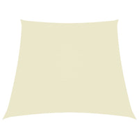 Thumbnail for Sonnensegel Oxford-Gewebe Trapezförmig 4/5x3 m Creme