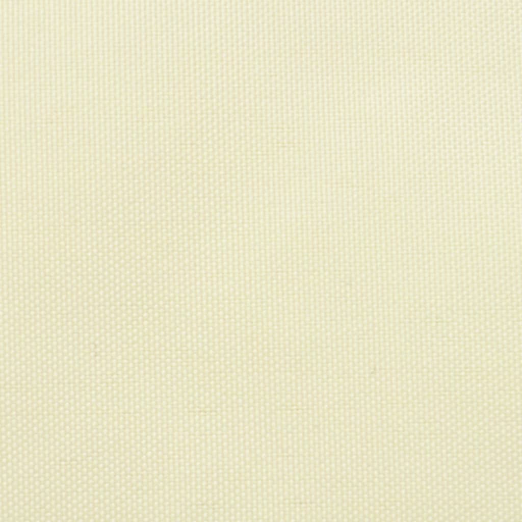 Sonnensegel Oxford-Gewebe Trapezförmig 4/5x3 m Creme