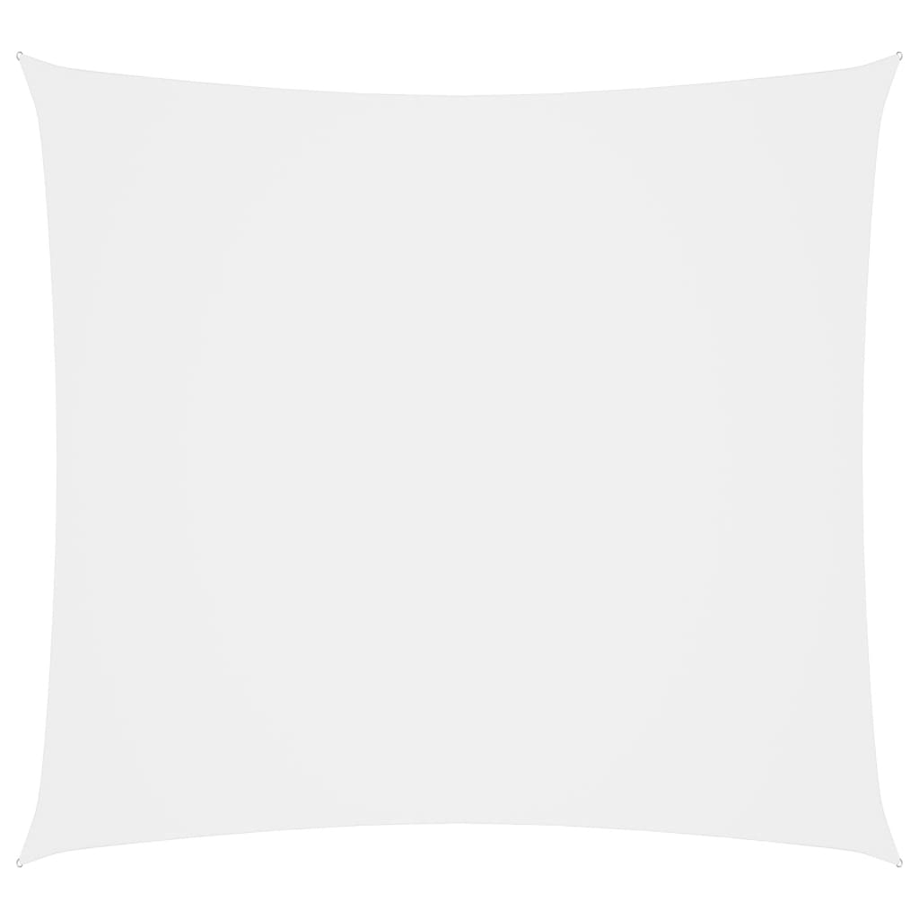 Sonnensegel Oxford-Gewebe Quadratisch 4x4 m Weiß