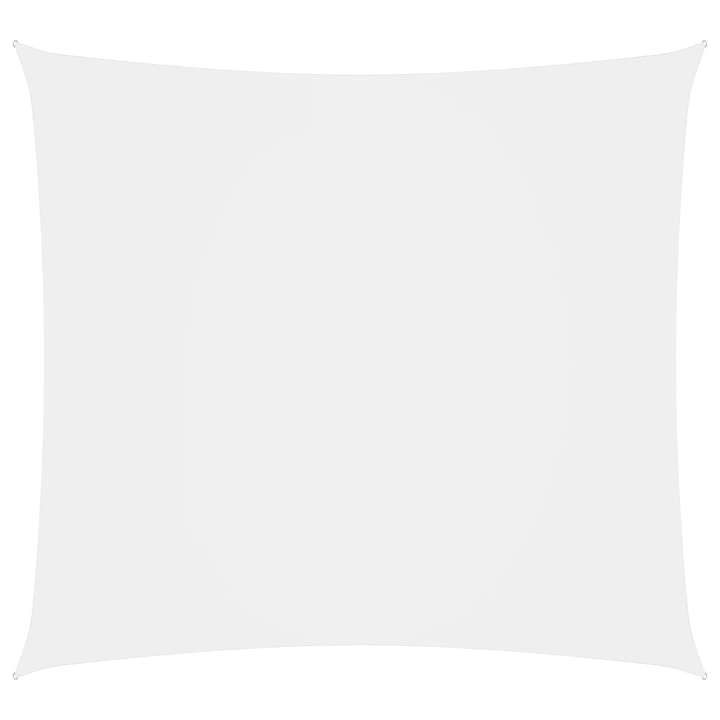 Sonnensegel Oxford-Gewebe Quadratisch 5x5 m Weiß
