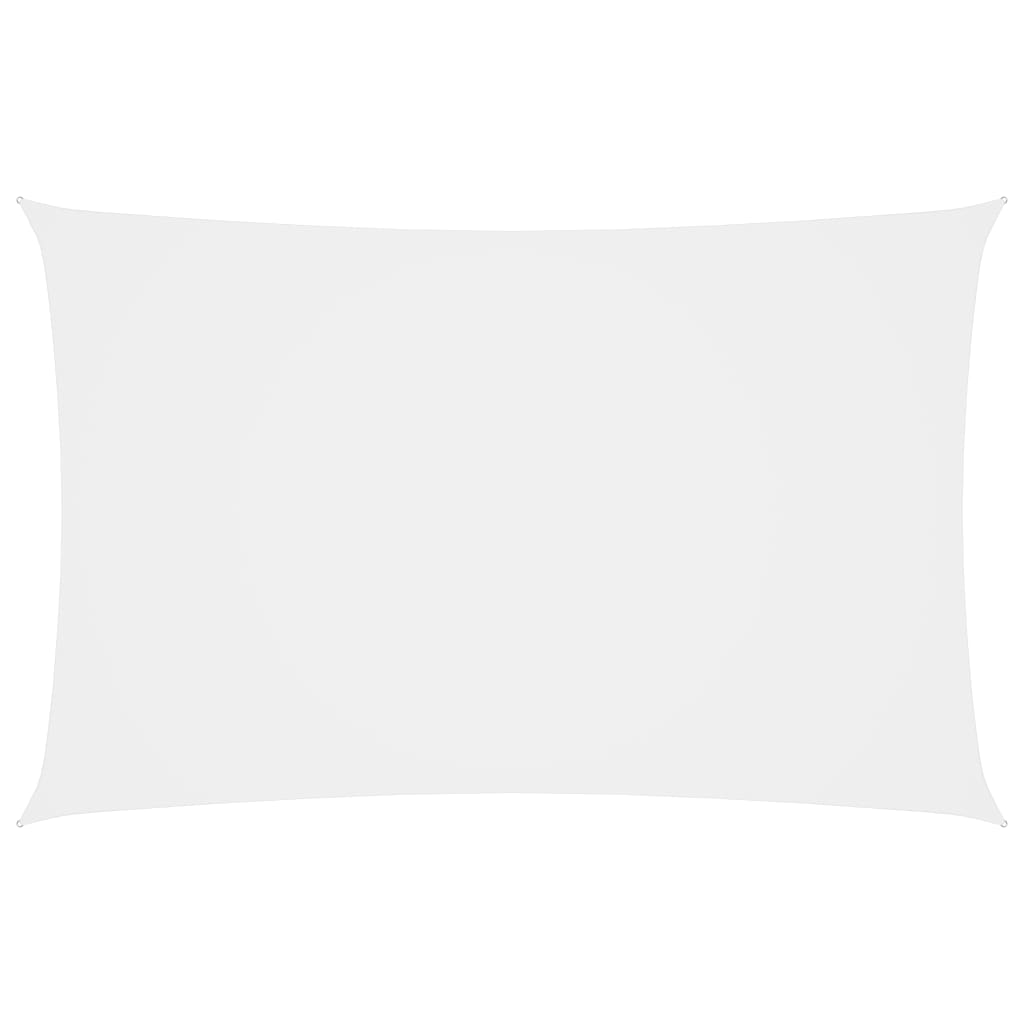 Sonnensegel Oxford-Gewebe Rechteckig 2x4,5 m Weiß