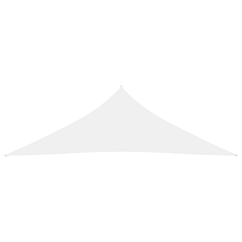 Sonnensegel Oxford-Gewebe Dreieckig 5x5x6 m Weiß