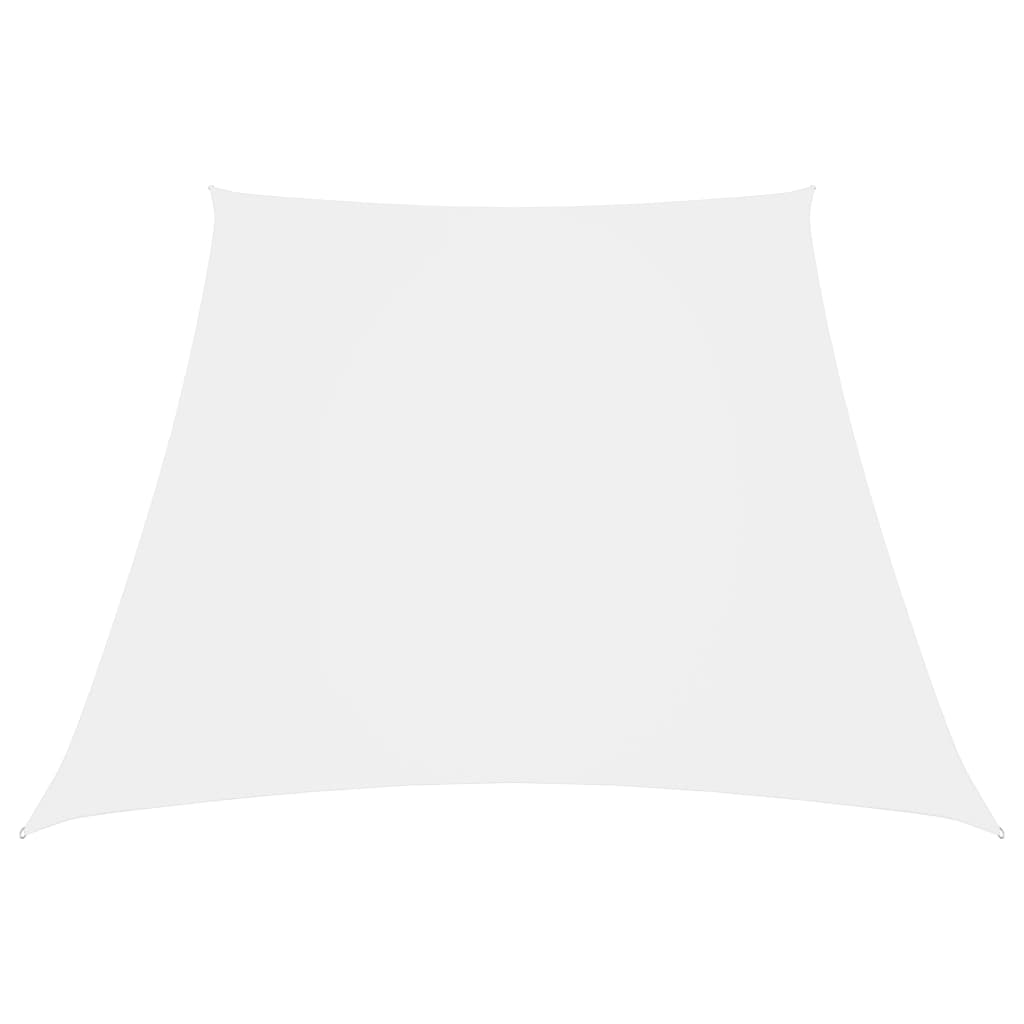 Sonnensegel Oxford-Gewebe Trapezförmig 3/4x2 m Weiß