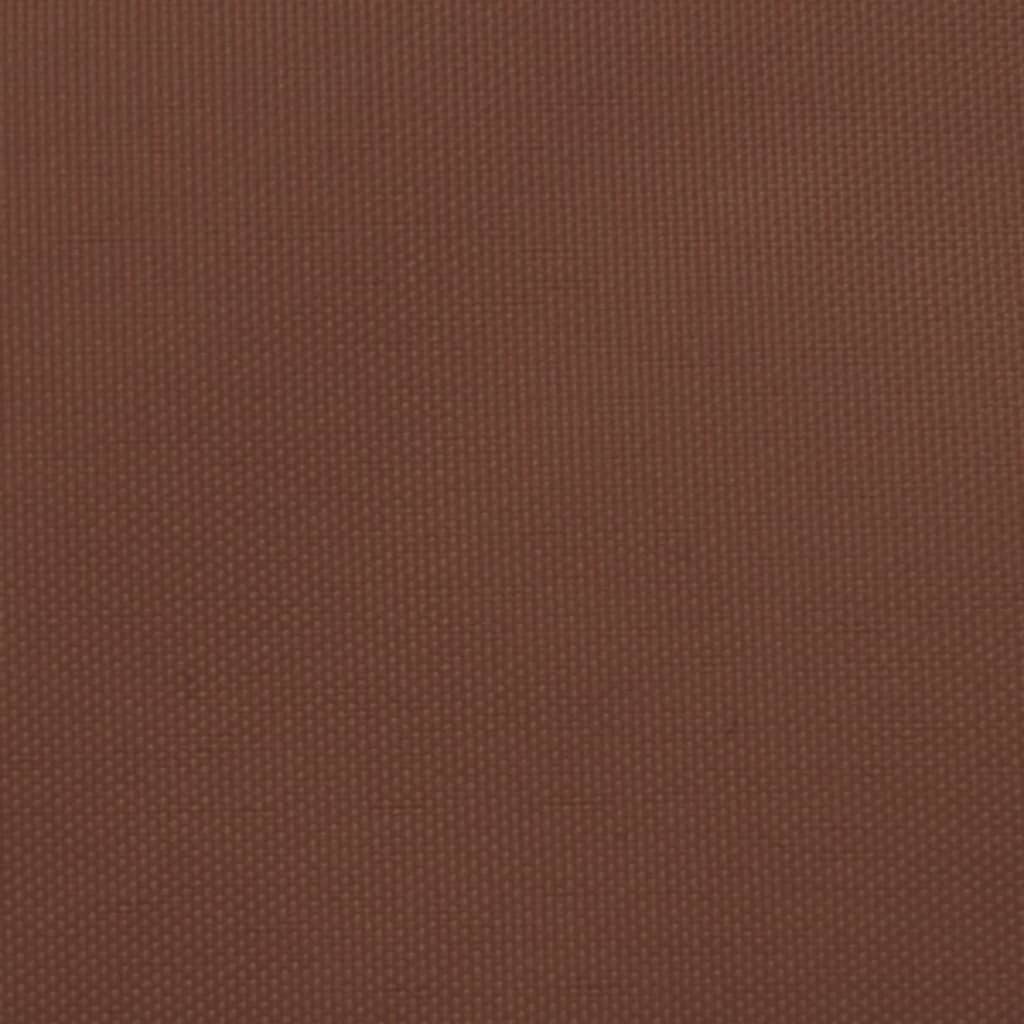 Sonnensegel Oxford-Gewebe Dreieckig 3x4x4 m Terrakottarot