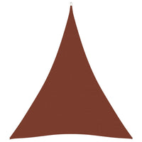 Thumbnail for Sonnensegel Oxford-Gewebe Dreieckig 4x5x5 m Terracotta-Rot