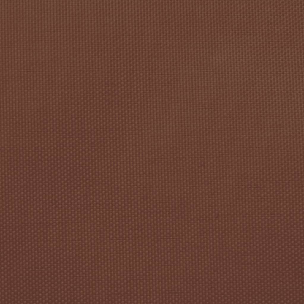 Sonnensegel Oxford-Gewebe Trapezförmig 3/4x3 m Terrakottarot