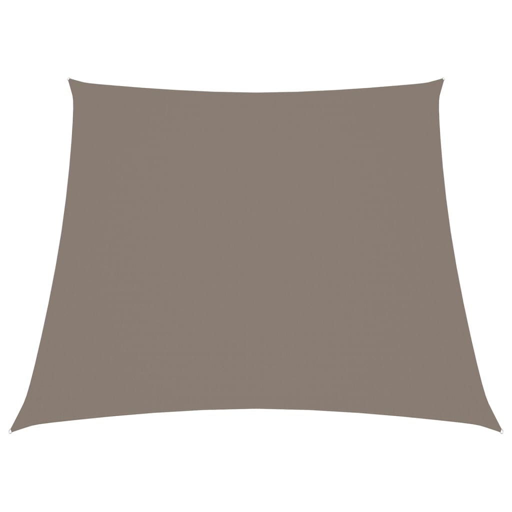 Sonnensegel Oxford-Gewebe Trapezförmig 3/4x2 m Taupe
